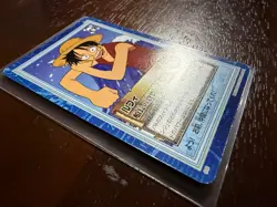 Luffy Vintage Carddass Hyper Battle Japanese Card CHB S02 ONE PIECE Bandai - Image 2