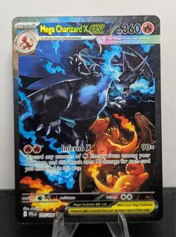 Mega Charizard X ex - 125/094 - SIR - Phantasmal Flames - Pokemon TCG Card - Image 1
