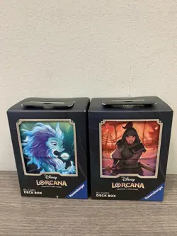 Disney Lorcana Card Deck Box Set - 80 Card Holders - Image 1