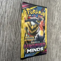 Pokemon Sun & Moon Unified Minds | 3 Card Mini Booster Pack Factory Sealed - Image 2