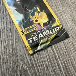 Pokemon TCG: Team Up Mini Booster Pack 3 Card- Pikachu Art- Factory Sealed - Image 4