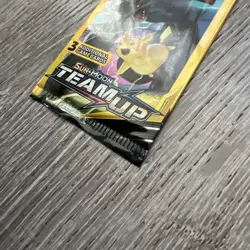 Pokemon TCG: Team Up Mini Booster Pack 3 Card- Pikachu Art- Factory Sealed - Image 5