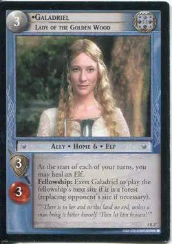 Lord Of The Rings CCG Card RotEL 3.R17 Galadriel, Lady Of The Golden Wood - Image 1