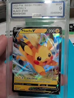 Pikachu V SWSH285 SWSH: Sword & Shield Promo Cards Holo - Image 2