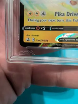 Pikachu V SWSH285 SWSH: Sword & Shield Promo Cards Holo - Image 3