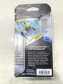Pokemon Trading Card Game: Zeraora Pokemon V Battle Theme Deck - New in Box - Image 2