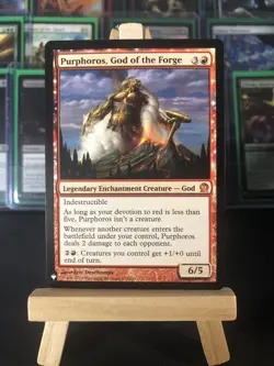Purphoros, God of the Forge ~ MB1 - Mythic , Legendary -Near Mint Magic MTG Card - Image 1