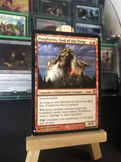 Purphoros, God of the Forge ~ MB1 - Mythic , Legendary -Near Mint Magic MTG Card - Image 2