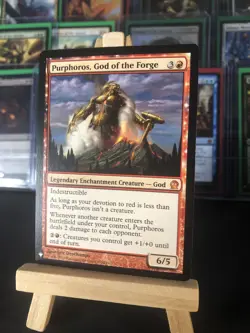 Purphoros, God of the Forge ~ MB1 - Mythic , Legendary -Near Mint Magic MTG Card - Image 3