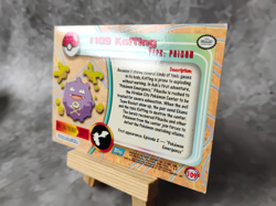 Koffing - Foil - Vintage 1999 1st Edition / Blue Label Topps Pokemon Card - Image 3
