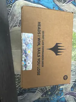 MTG Heads I Win, Tails You Lose Secret Lair Commander Deck SEALED EDH - Image 1