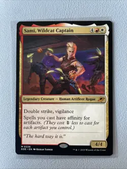 #226 Sami, Wildcat Captain NM 2025 MTG Edge of Eternities - Image 1