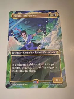 Katara, the Fearless (Borderless) NM Avatar: The Last Airbender R 0305 Non-Foil - Image 1