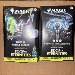 Set of 2 Commander Decks Edge of Eternities EOE MTG New Sealed - Image 1