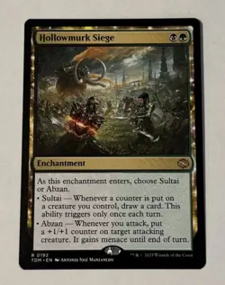 MTG Hollowmurk Siege - Tarkir Dragonstorm LP - Image 1