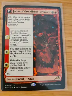 MTG Fable of the Mirror-Breaker 141 Kamigawa Neon Dynasty M/NM Free UK P&P - Image 1