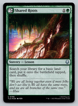 Shared Roots FOIL - Avatar Last Airbender - MTG - Image 1