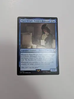 MTG - Piper Wright, Publick Reporter - Fallout (PIP) NM/M Condition - Image 1