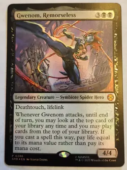 Gwenom, Remorseless SPM #286 Foil Promo NM+ - Image 1