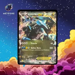 Carte Pokemon Kyurem Noir EX 95/135 NB Tempete Plasma Francaise - Image 1