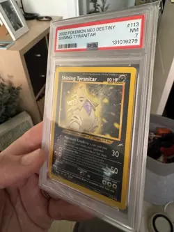 Pokemon Shining Tyranitar Holo - PSA 7 - Neo Destiny #113 - Near Mint - Image 2