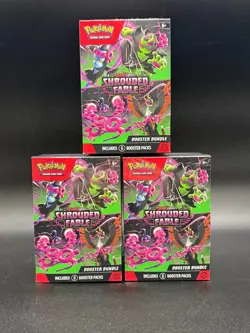 Pokemon TCG Shrouded Fable Booster Bundle x3 - Sealed/Brand New - Ready to ship - Image 1