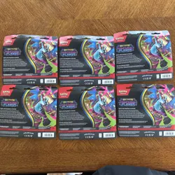 Lot of 6 - Pokemon ME Phantasmal Flames 3 Pack Booster Blister Pack - Sealed - Image 2