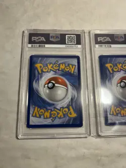 Houndour and Houndoom Lot PSA 9 Obsidian Flames Illustration Pokemon Shrouded - Image 4