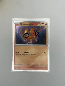 *2 Swirls* Charmander 047 - Pokemon TCG 151 Black Star Promo NM (see photos) - Image 1