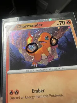 *2 Swirls* Charmander 047 - Pokemon TCG 151 Black Star Promo NM (see photos) - Image 2