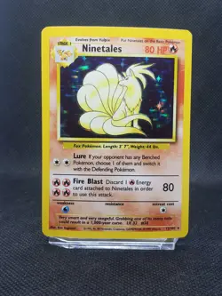 Ninetales - Holo - 13/130 - LP - Light Play - TCG - Base Set 2 - Pokemon - Image 1