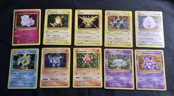 Pokemon TCG Evolutions LOT OF 10 HOLO RARES LP Raichu Mew Zaptos Machamp Gyrados - Image 1