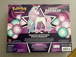 Pokemon TCG: Galarian Rapidash V Box - Sealed - Sword & Shield New - Image 2