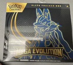 Pokemon Mega Evolution Lucario Elite Trainer Box ETB - Image 1
