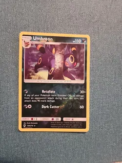 Umbreon - 120/214 - Rare - Reverse Holo English Pokemon Lost Thunder - Image 1