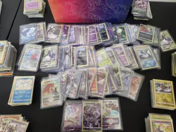 Pokemon Mixed Card Lot (1K Cards) With Charizard UPC Box W/ Mat - Image 2