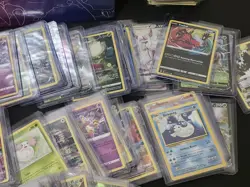 Pokemon Mixed Card Lot (1K Cards) With Charizard UPC Box W/ Mat - Image 4