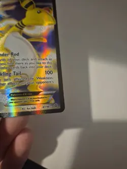 Ampharos EX 87/98 XY Ancient Origins 2015 Pokemon Card Full Art Holo Foil - Image 5