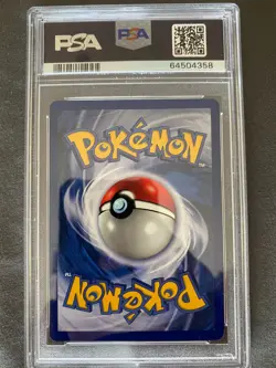 Pokemon PSA 9 MINT 1999 Abra 1st Edition Base Set Shadowless Card 43/102 - Image 2