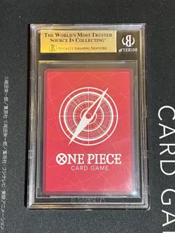 BGS 9.5 Gem Mint One Piece Card Game Monkey D Luffy L Sealed Battle Vol.2 - Image 2