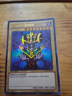 Cosmo Queen LCYW-EN160 1st Edition Rare Yu-Gi-Oh Card Spellcaster DARK LP - Image 1