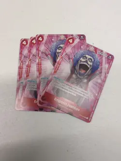 4x One Piece Card Game - Emporio.Ivankov (Welcome Pack Vol. 1) OP05-004 UC - NM - Image 1
