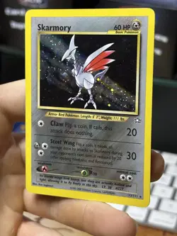 #2 Skarmory 13/111 Neo Genesis 2000 Holo Rare WOTC Pokemon Card TCG - Image 4