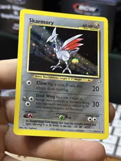#2 Skarmory 13/111 Neo Genesis 2000 Holo Rare WOTC Pokemon Card TCG - Image 5