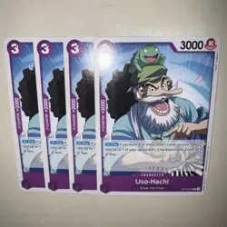 One Piece TCG ST18-001 Uso-Hachi X4 Playset Card Game CCG English - Image 5