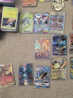 Pokemon Cards Job Lot - 3 Sealed Tins + Battle Deck + Hits & Bulk (UK) ✅ - Image 4