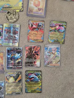 Pokemon Cards Job Lot - 3 Sealed Tins + Battle Deck + Hits & Bulk (UK) ✅ - Image 5