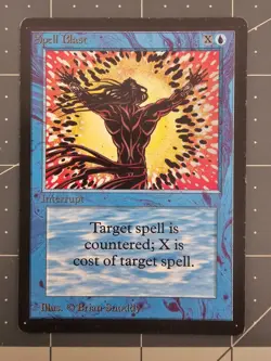 MTG ⭐ Beta Edition ⭐ Spell Blast ⭐ Vintage Legacy - Image 1