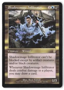 Shadowmage Infiltrator 294 MTG ODY LP - Image 1