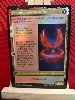 Joshua, Phoenix's Dominant FOIL - Final Fantasy - Rare - NM (See Pics) MTG - Image 2